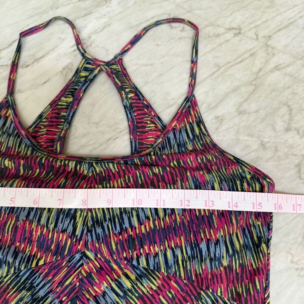 Patagonia Spright Dress Multicolor organic Cotton Blend Built In Bra Size M - Picture 5 of 6